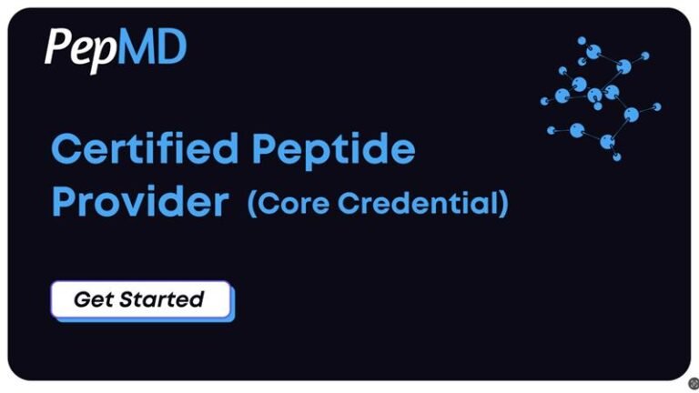 Certified Peptide Provider (Core Credential)